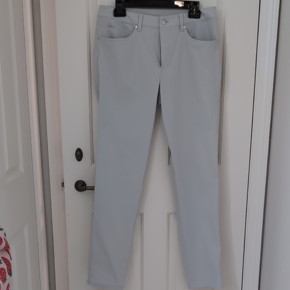 Lumen Lululemon Slim ABC Off White Pants 31x31